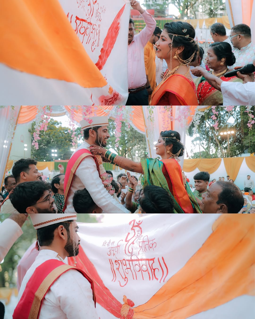 “Two souls, one journey “ 👫❤️#wedding #marathi #lagn #lagnpatrika❤️ #marathilookstyle❤️🌸✨(2)